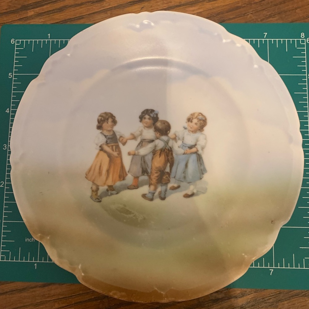 Antique plate - Picture 4 of 9